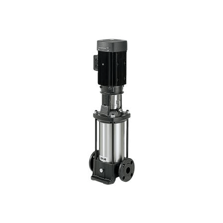 Вертикальный многоступенчатый центробежный насос Grundfos CR 10-7 A-A-A-E-HQQE артикул 96501229 – фото внешнего вида