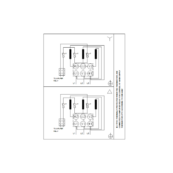 Вертикальный многоступенчатый центробежный насос Grundfos CR 32-8 A-F-A-E-HQQE артикул 96122021 – схема подключения